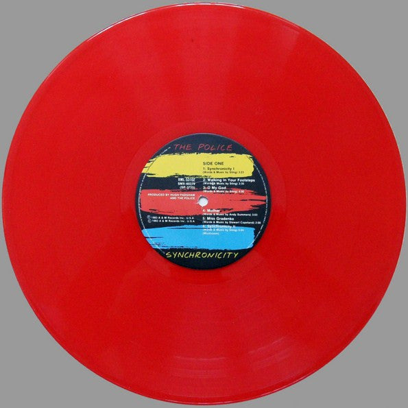 The Police : Synchronicity (LP, Album, Ltd, Red)