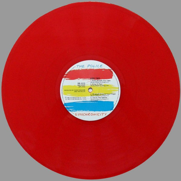 The Police : Synchronicity (LP, Album, Ltd, Red)