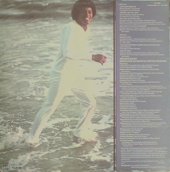 Jermaine Jackson : Let's Get Serious (LP, Album)
