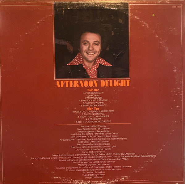 Johnny Carver : Afternoon Delight (LP, Album)