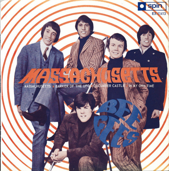 The Bee Gees* : Massachusetts (7", EP, Mono, Fli)