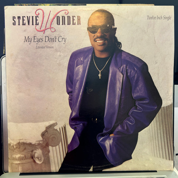 Stevie Wonder : My Eyes Don't Cry (12", Single)