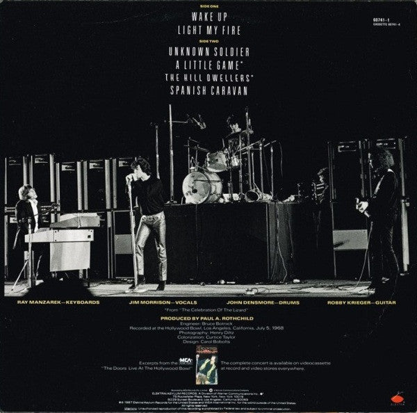 The Doors : Live At The Hollywood Bowl (LP, MiniAlbum)