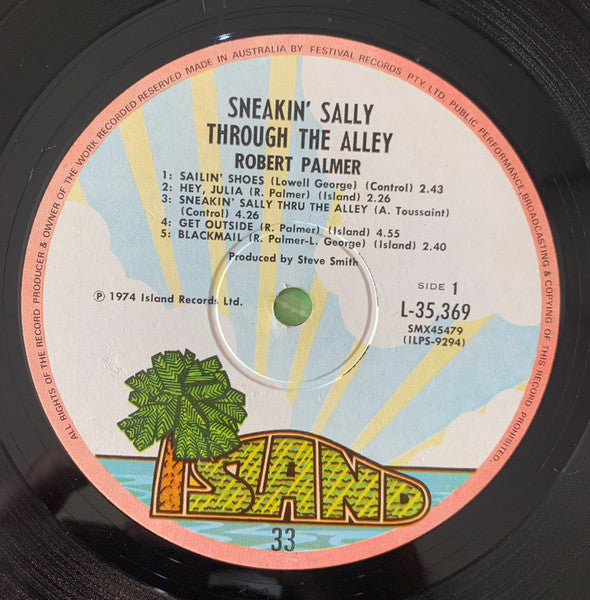 Robert Palmer : Sneakin" Sally Through The Alley (LP)