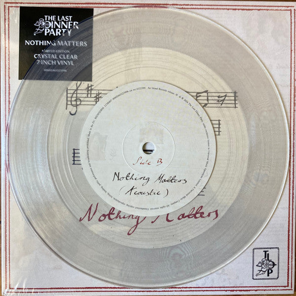 The Last Dinner Party : Nothing Matters (7", Single, Ltd, Cle)