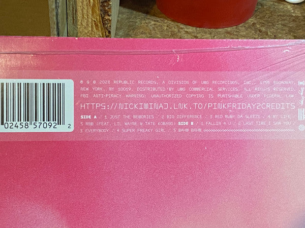 Nicki Minaj : Pink Friday 2 (LP, Album, Ele)
