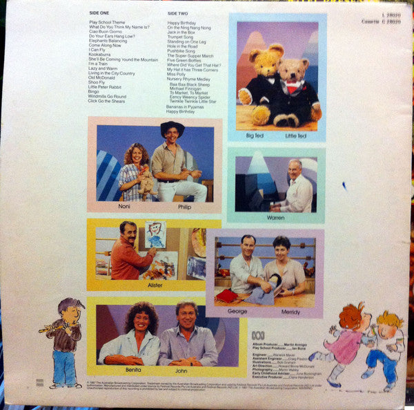 Play School : There's A Bear In There... Songs From ABC Play School (LP, Album)