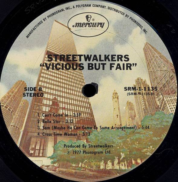 Streetwalkers : Vicious But Fair (LP, Album)