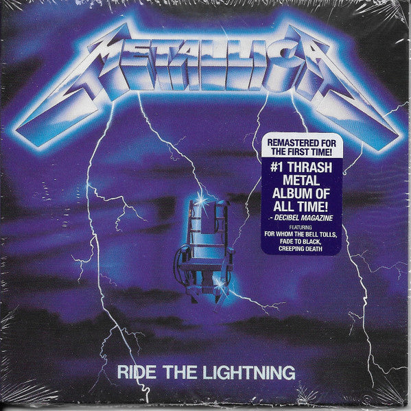 Metallica : Ride The Lightning (CD, Album, RE, RM, Min)