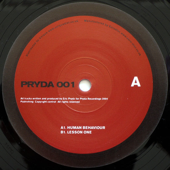 Pryda : Human Behaviour / Lesson One (12")
