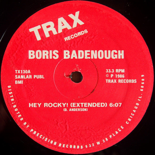 Boris Badenough : Hey Rocky! (12")