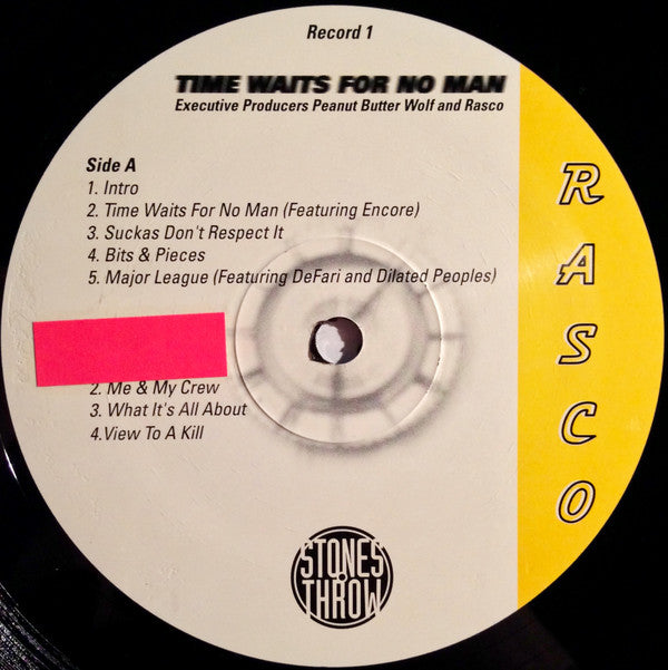 Rasco : Time Waits For No Man (2xLP, Album)