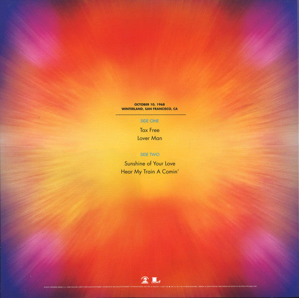 The Jimi Hendrix Experience : Winterland (Box, Ltd, Num + 8xLP, Album + CD, Album, RE)