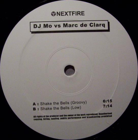 DJ Mo vs. Marc De Clarq : Shake The Bells! (12")