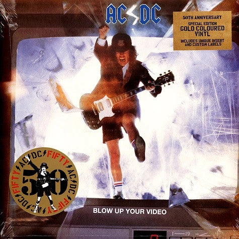 AC/DC : Blow Up Your Video (LP, Album, Ltd, RE, RM, S/Edition, Gol)