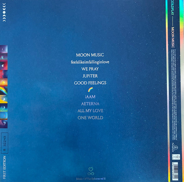 Coldplay : Moon Music (LP, Album, Bioplastic, Ltd, Num, Fir)