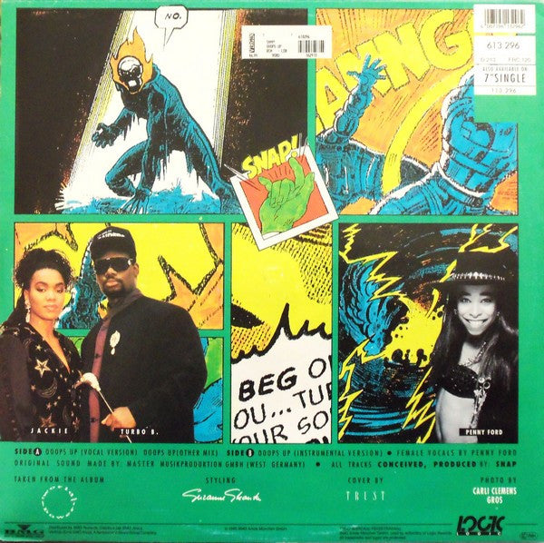 Snap! : Ooops Up (12")