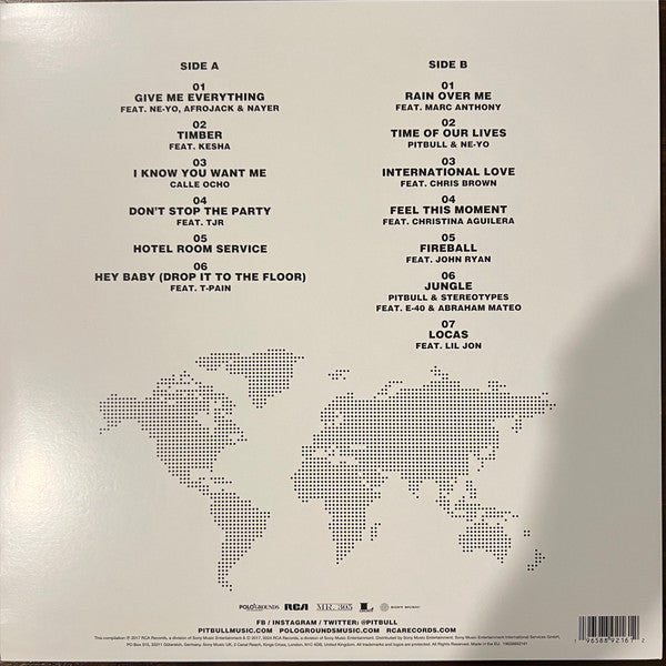 Pitbull : Greatest Hits (LP, Comp, Sil)