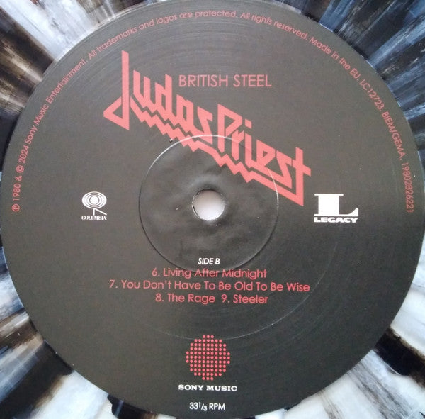 Judas Priest : British Steel (LP, Album, RE, Bla)