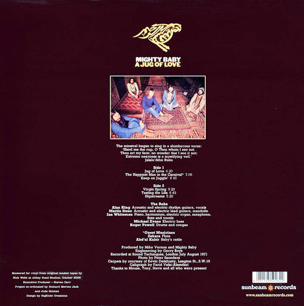 Mighty Baby : A Jug Of Love (LP, Album, RE, Gat)