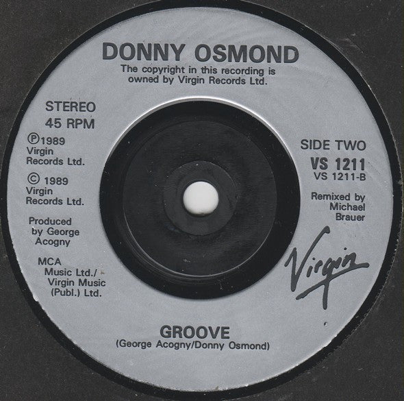 Donny Osmond : Sacred Emotion (7", Single)