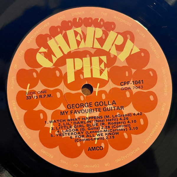 George Golla : My Favourite Guitar (LP, Album)