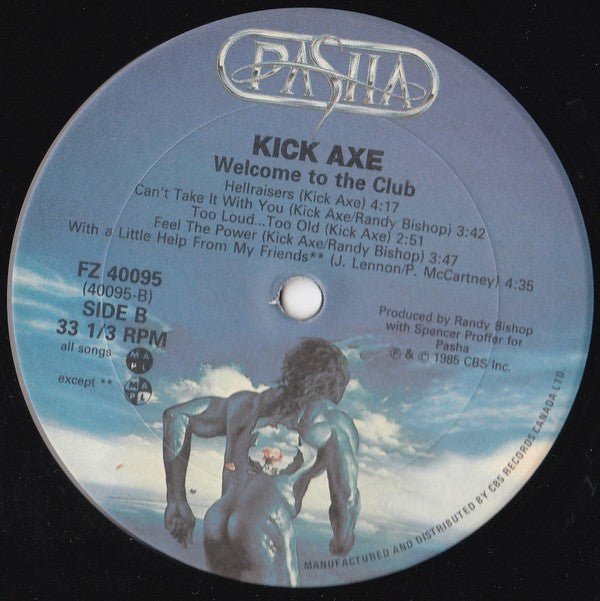 Kick Axe : Welcome To The Club (LP, Album)