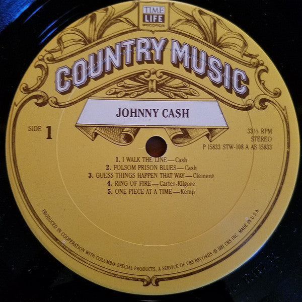Johnny Cash : Country Music (LP, Comp, Club)