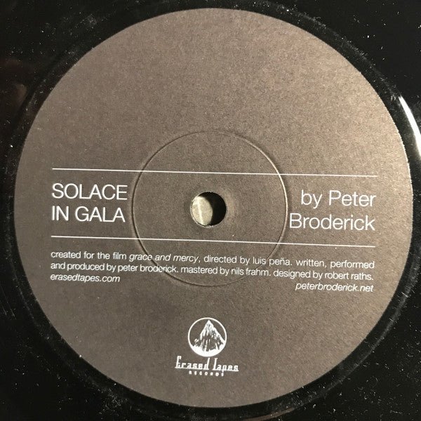 Peter Broderick : Old Time / Solace In Gala (7", Single)