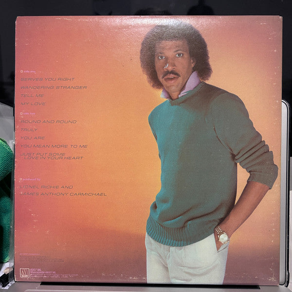 Lionel Richie : Lionel Richie (LP, Album, Gat)