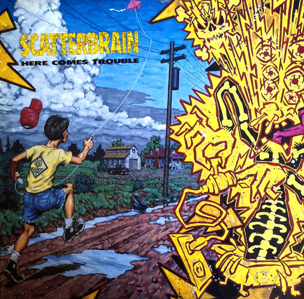 Scatterbrain (3) : Here Comes Trouble (LP, Album)
