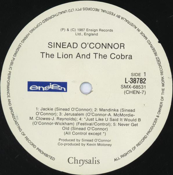 Sinéad O'Connor : The Lion And The Cobra (LP, Album)