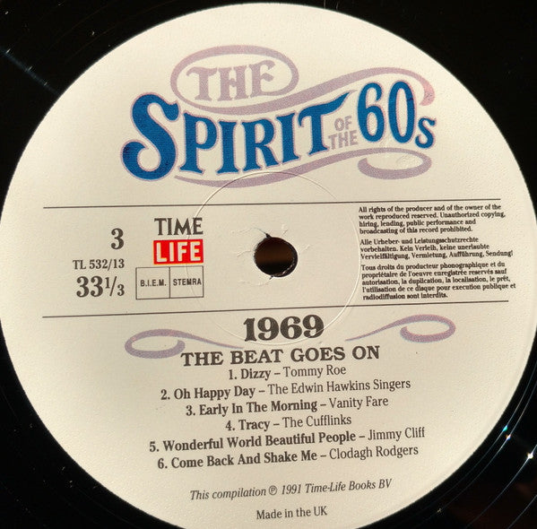 Various : The Spirit Of The 60s: 1969 The Beat Goes On (2xLP, Comp)