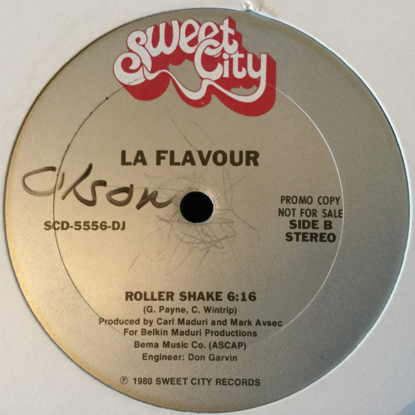 La Flavour : To The Boys In The Band (12", Promo)