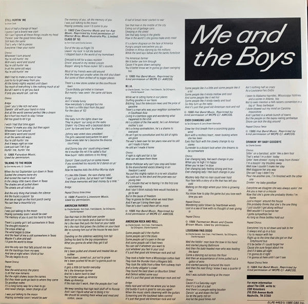 The Charlie Daniels Band : Me And The Boys (LP, Album)