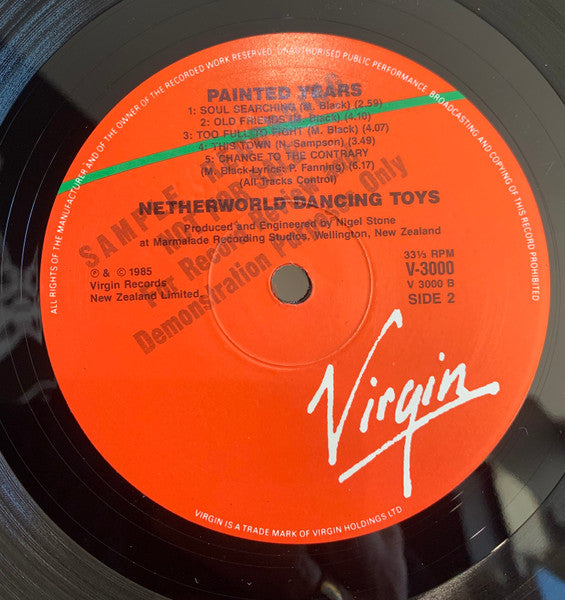 Netherworld Dancing Toys* : Painted Years (LP, Album, Promo)