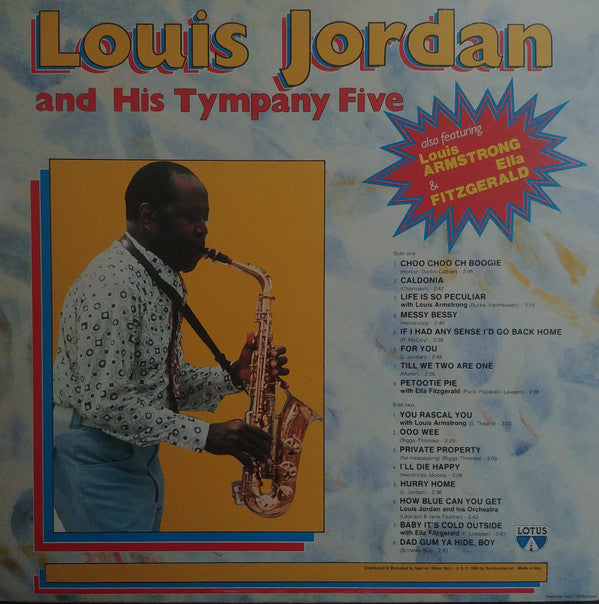 Louis Jordan And His Tympany Five : Louis Jordan And His Tympany Five (LP, Comp)