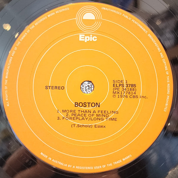 Boston : Boston (LP, Album)