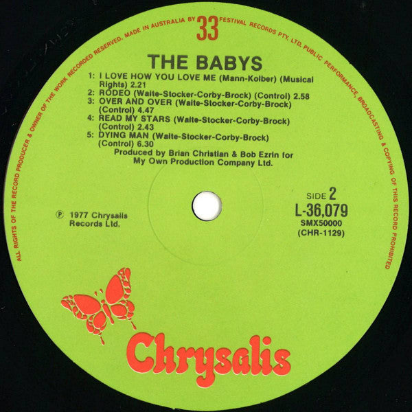 The Babys : The Babys (LP)