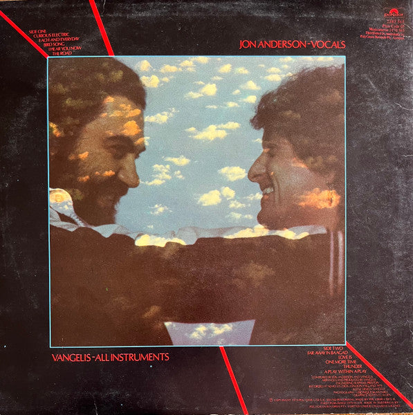 Jon & Vangelis : Short Stories (LP, Album)