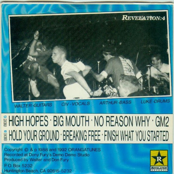 Gorilla Biscuits : Gorilla Biscuits (7", EP, RP)