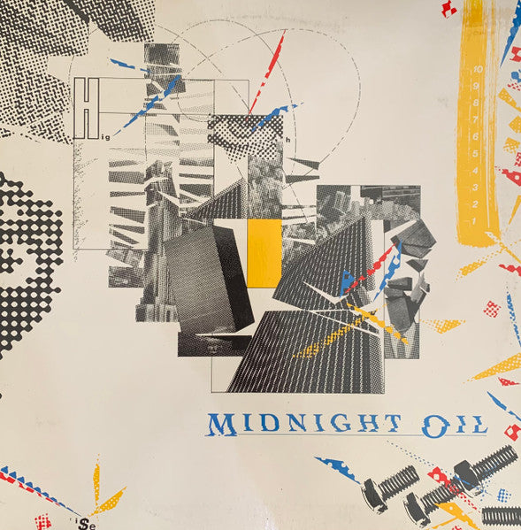 Midnight Oil : 10, 9, 8, 7, 6, 5, 4, 3, 2, 1 (LP, Album, Promo, Gat)