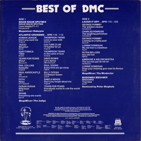 Various : Best Of DMC Vol. 4 (12", P/Mixed)