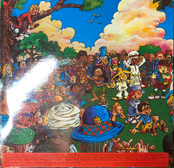 Candle (3) And Agape Force : Sir Oliver's Song: A Musical Adventure Teaching The Principles Of The Ten Commandments To All Ages (LP)