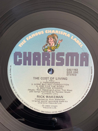 Rick Wakeman : Cost Of Living (LP, Album)