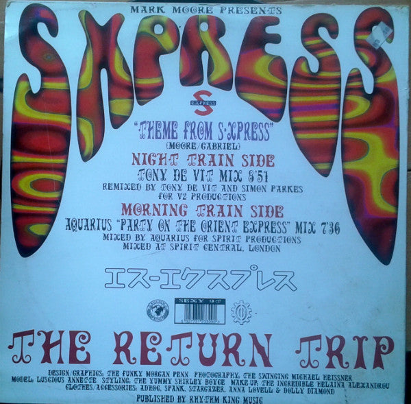 Mark Moore Presents S'Express : Theme From S·Xpress (The Return Trip) (12")