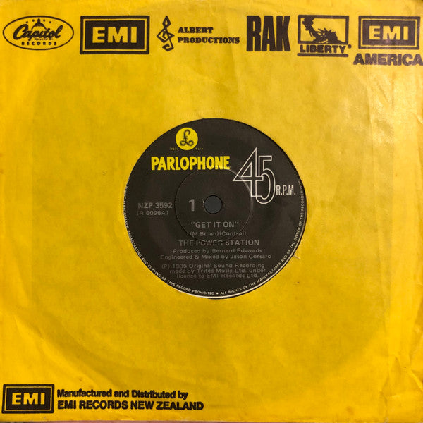 The Power Station : Get It On (7")