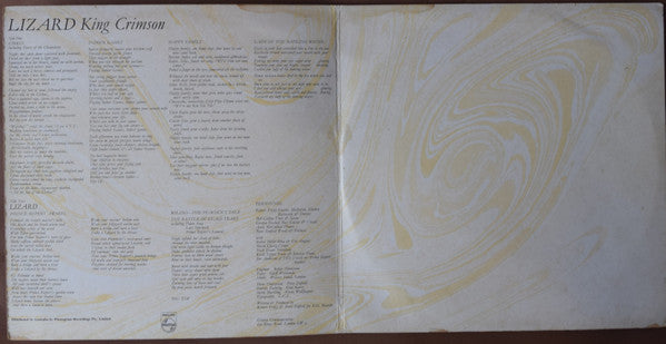 King Crimson : Lizard (LP, Album)