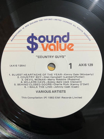 Various : Country Guys (LP, Comp)