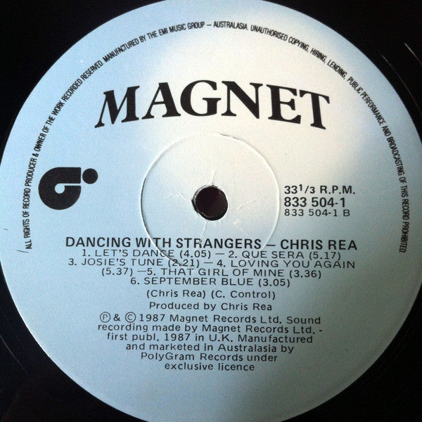 Chris Rea : Dancing With Strangers (LP, Album)